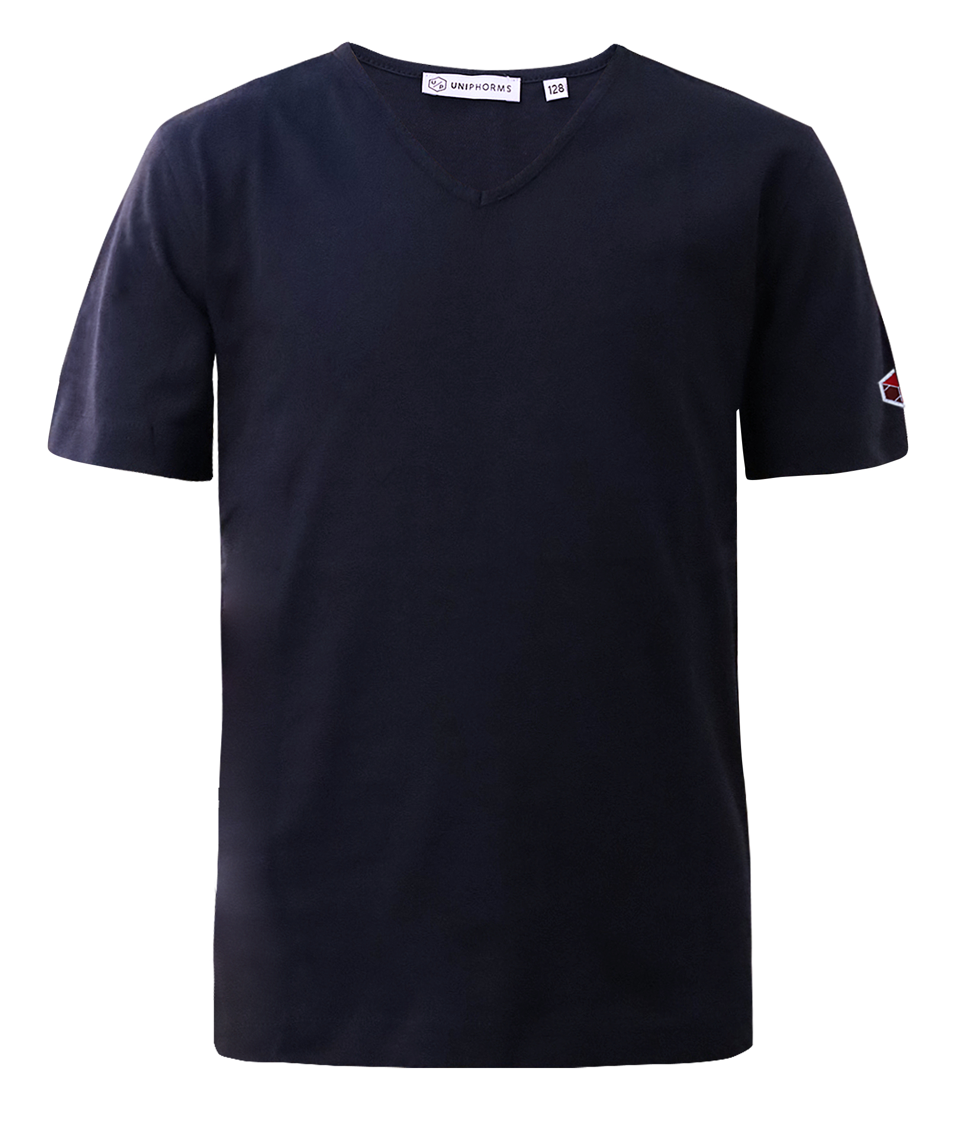 T-Shirt, V-Ausschnitt, kurzarm, Unisex